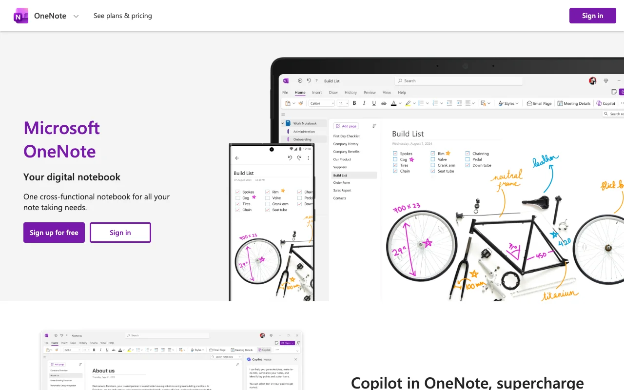 Microsoft OneNote